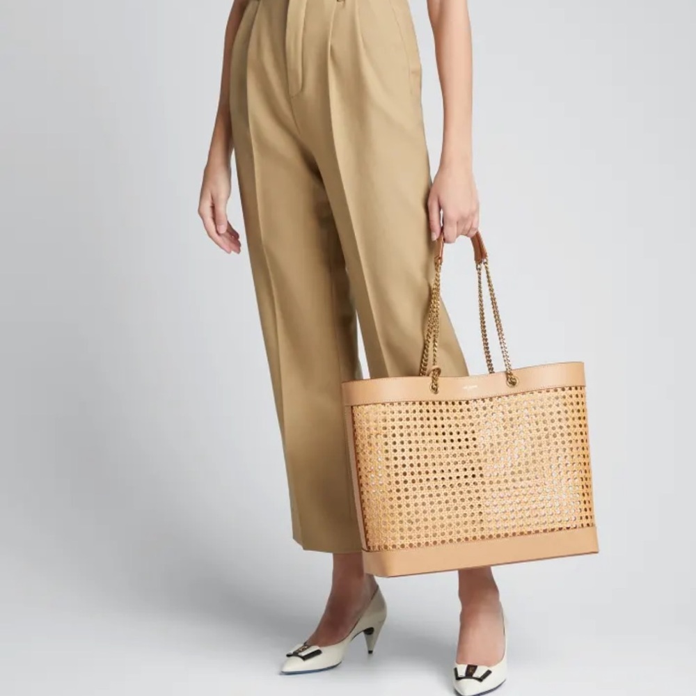 Saint Laurent perforated East West  Tote